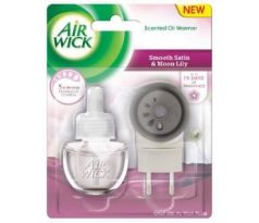 Airwick electric komplet Jemný satén&Lilie 19ml