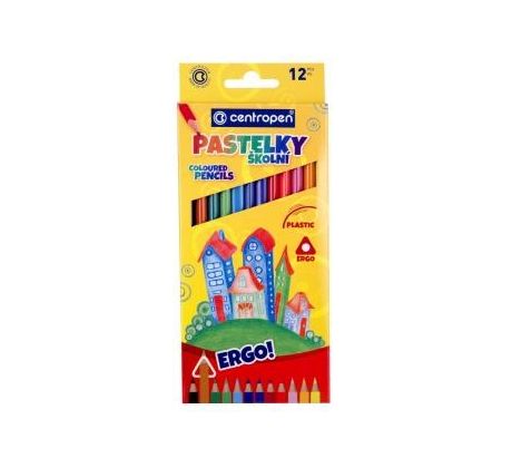 Pastelky Centropen 9521 trojhranné /12 ks