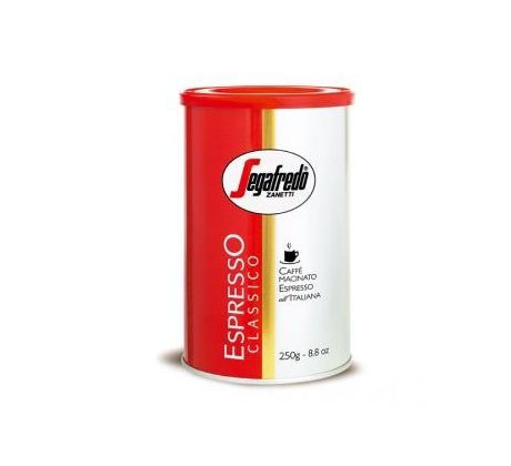Káva Segafredo Zanetti Espresso classico 250 gr. mletá v plechu