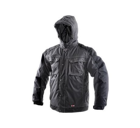 Bunda IRVINE, pánská, zimní, 2v1, šedo-černá vel. 2XL