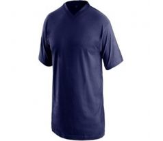 Tričko DALTON, výstřih do V, tm. modré, barva 413 vel. 2XL