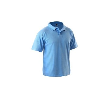 Polokošile MICHAEL, pánská, krátký rukáv, nebesky modrá vel. XL