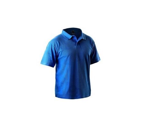 Polokošile MICHAEL, pánská, krátký rukáv, středně modrá vel. XL