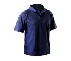 Polokošile MICHAEL, pánská, krátký rukáv, tmavě modrá vel. 3XL