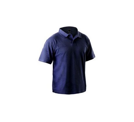 Polokošile MICHAEL, pánská, krátký rukáv, tmavě modrá vel. 3XL