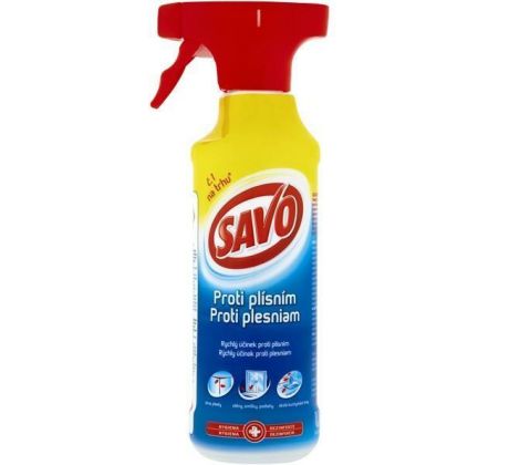 Savo proti plísni na koupelny 500 ml s rozprašovačem (na koupelny)