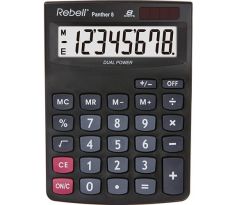 Kalkulačka Rebell Panther 8 stolní / 8 míst