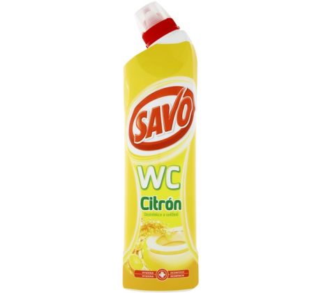 Savo WC čistič Citron 750 ml