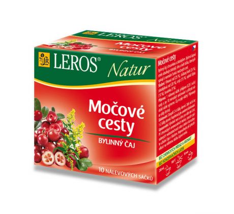 Bylinný čaj LEROS Natur Močové cesty / 10 sáčků